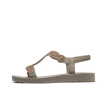 Skechers CALI One Strap Sandals Women's Taupe