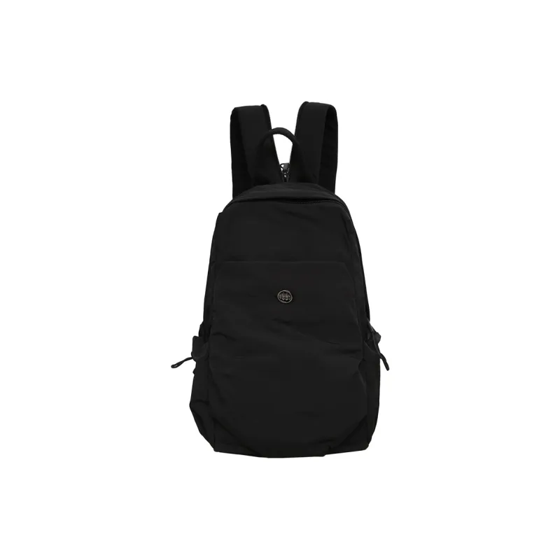 DCLOUD Nylon Fabric Backpack Mini Unisex Khaki/Green/Gray/Black-24