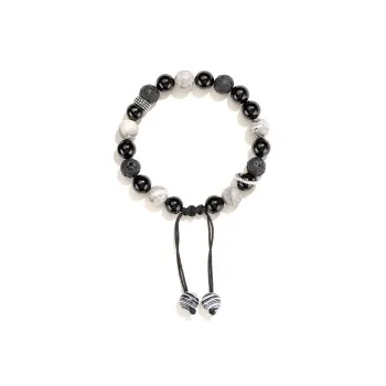 LUXLINE Map Stone Bracelets Unisex