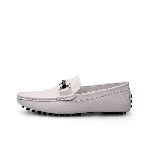 Wooden houses Gommino Loafers Men