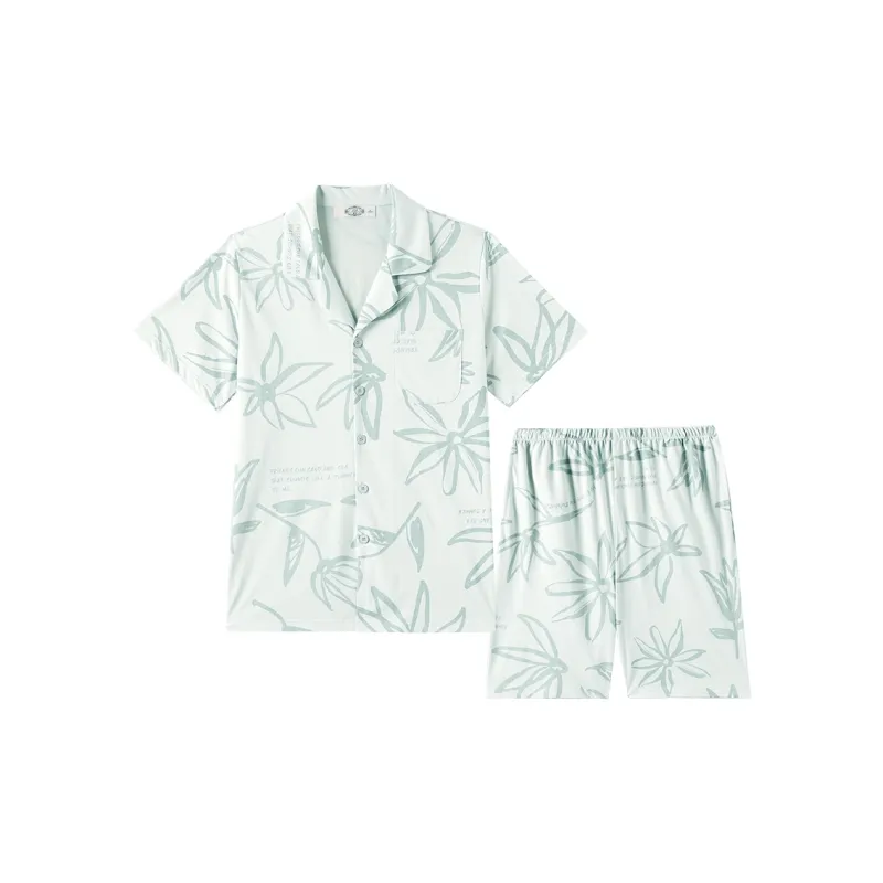 MB Pajama Set Men's Light Green-0