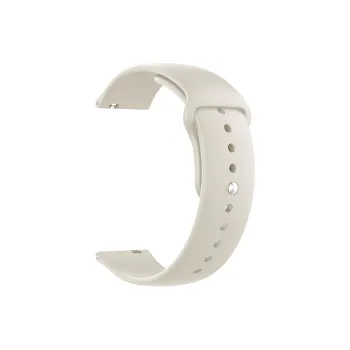 FZRT Solid Color Liquid Silicone Watch Bands 18/20/22mm Unisex