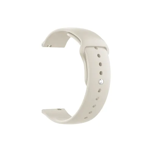 FZRT Solid Color Liquid Silicone Watch Bands 18/20/22mm Unisex