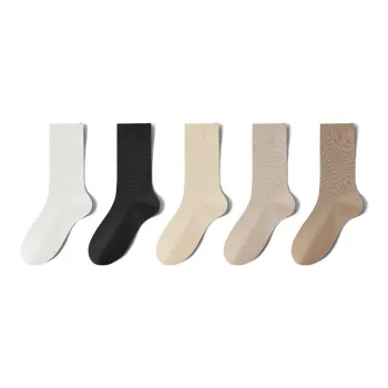 MIIOW Mid Calf Socks Women's 5 Pack