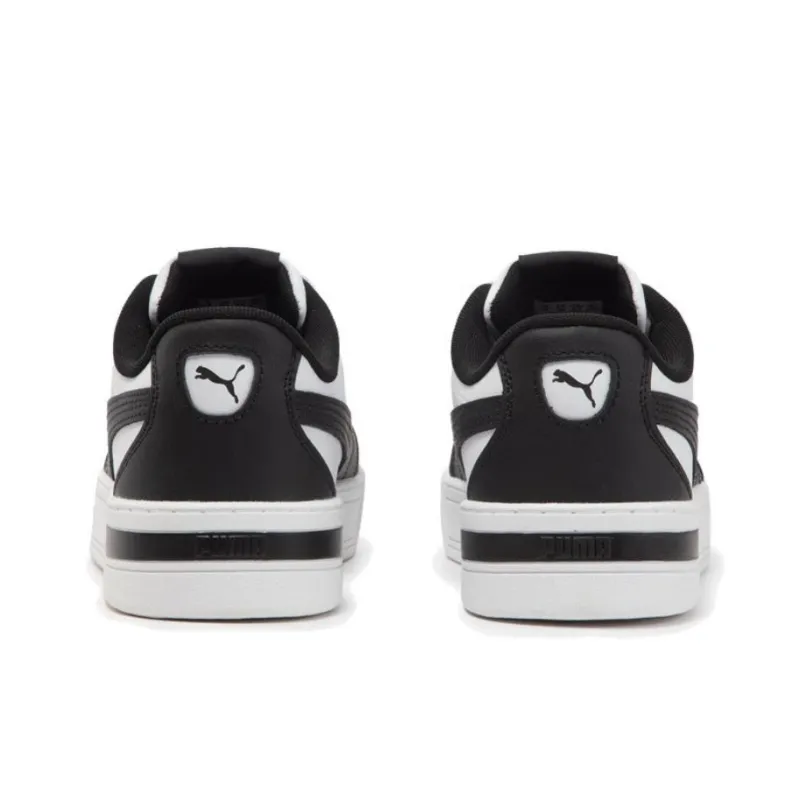 PUMA Skye Trainers Anti Slip Wear Resistant Low Top Skateboard Shoes Women's White Black-3