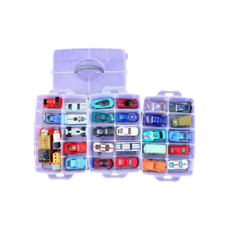 Hot Wheels Large Size Triple-Layer Storage Box Model Accessories-2