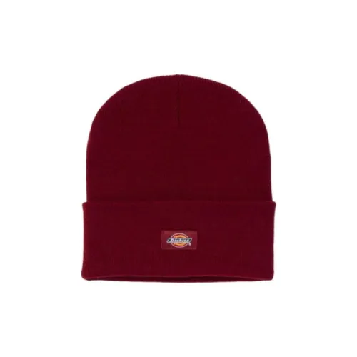 Dickies Acrylic Beanies Unisex Distressed Brick