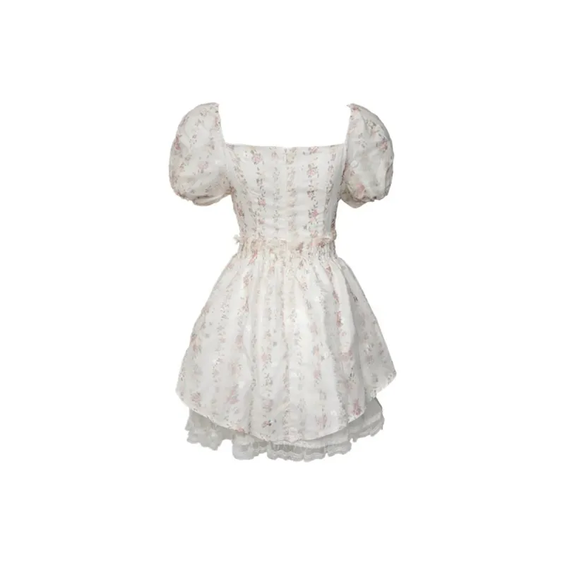 Incolore Short Sleeved Dresses Women's Apricot-1