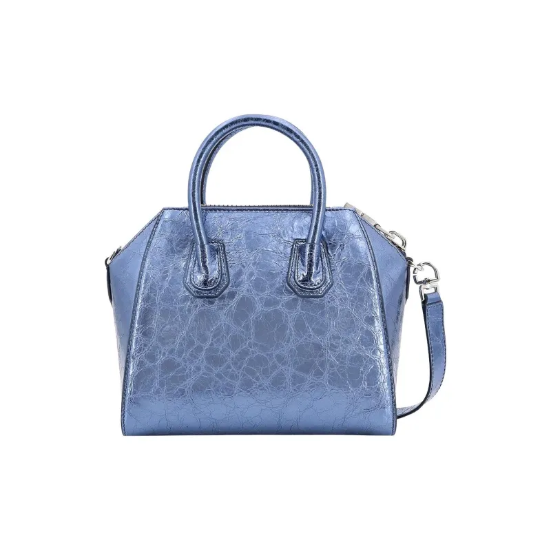 GIVENCHY Antigona Leather Tote Bag Shopping Bag Shoulder Bag Crossbody Bag Handbag Mini Women's Blue-2