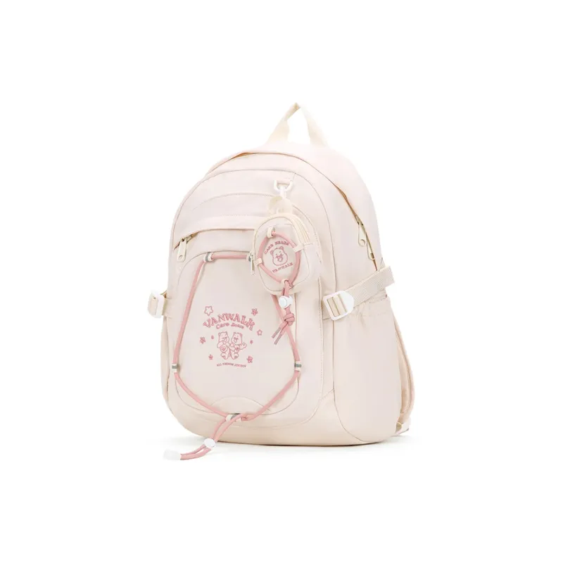 VANWALK CareBears Collaboration Polyester Backpack Large Size Unisex-0