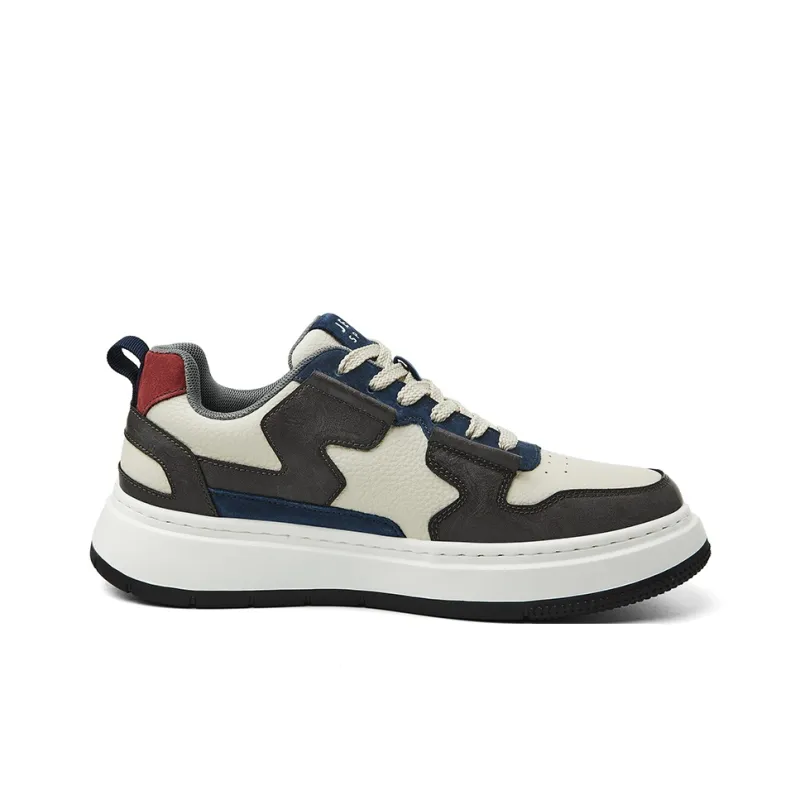 JEEP SPIRIT Low Top Skateboard Shoes Men's Interstellar Blue-1