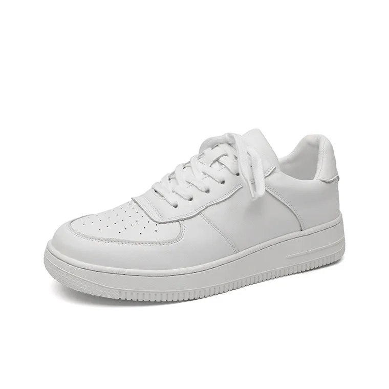 Beidouniao Low Top Skateboard Shoes Men's White-2