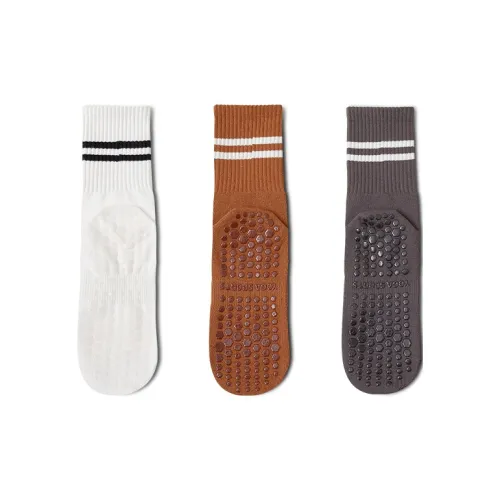MIIOW Mid Calf Socks Women's 3 Pack