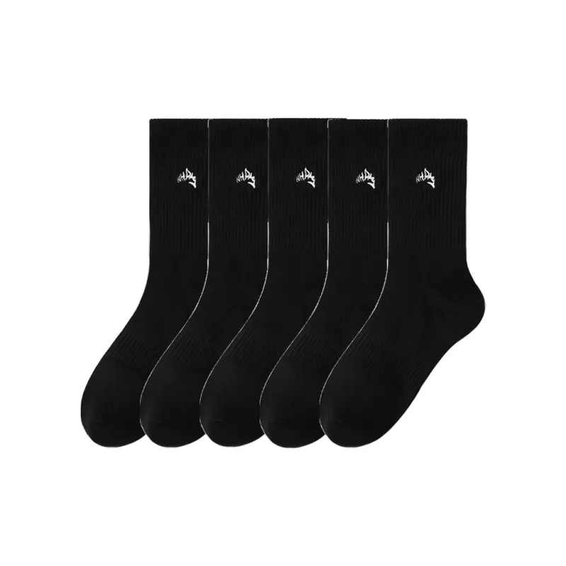 MIIOW Cool One Summer Series Mid Calf Socks Men's 5 Pack-12