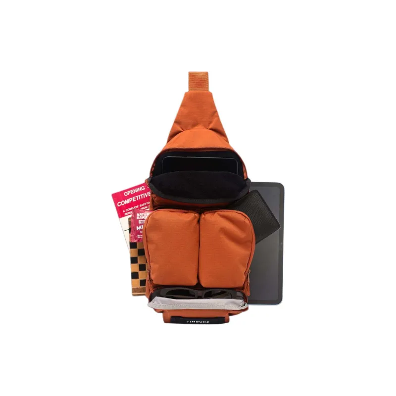Timbuk2 Recycled Polyester Crossbody Bag Shoulder Bag Unisex Orange-2