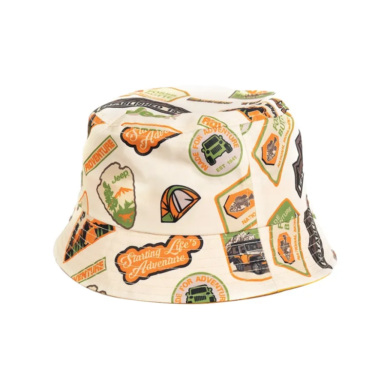 Jeep Cotton Polyester Bucket Hats Kids'-0