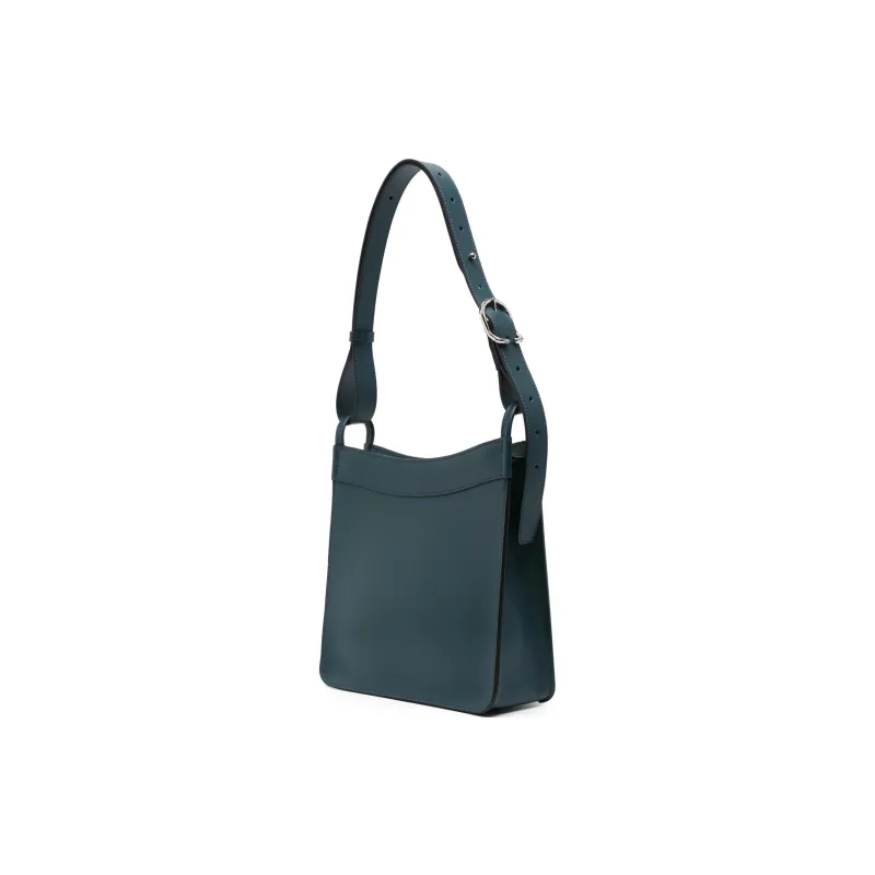LONGCHAMP Small Le Foulonné Leather Shoulder Bag-2