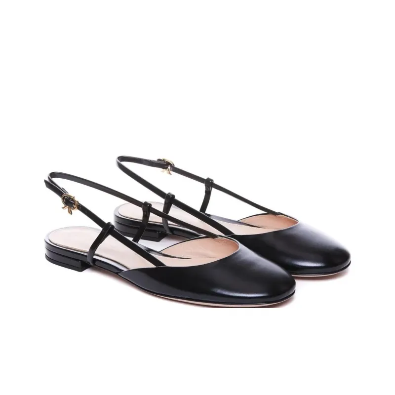 GIANVITO ROSSI Christina Casual Single Shoes Women's Black-3