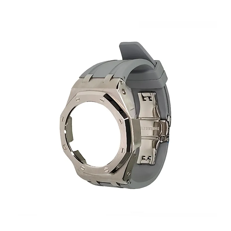 Vickit Offshore Silver Shell Collection Watch Cases Unisex-28