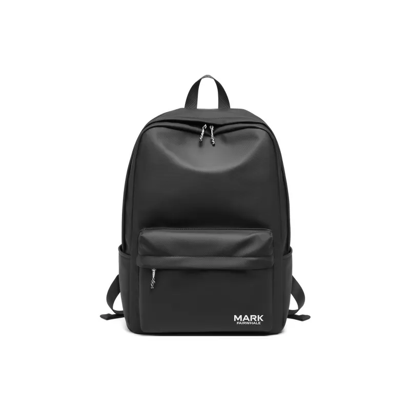 FAIRWHALE PU Membrana Dermalis Backpack Large Size Unisex Black/White-5