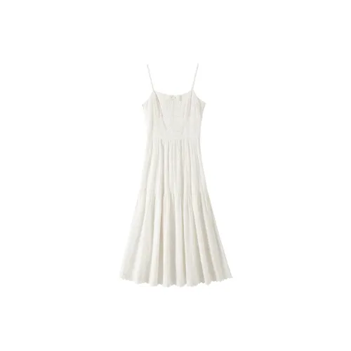 BANANA BABY Slip Dresses Women's White