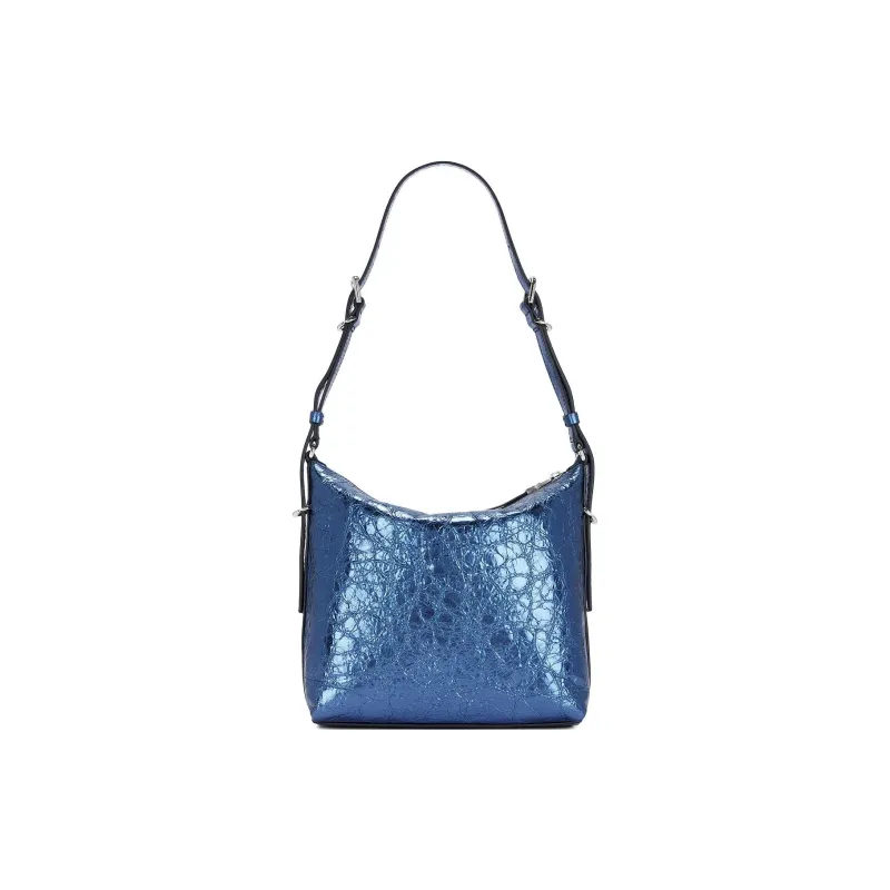 GIVENCHY Voyou Calfskin Shoulder Bag Crossbody Bag Women's Marine Blue-3