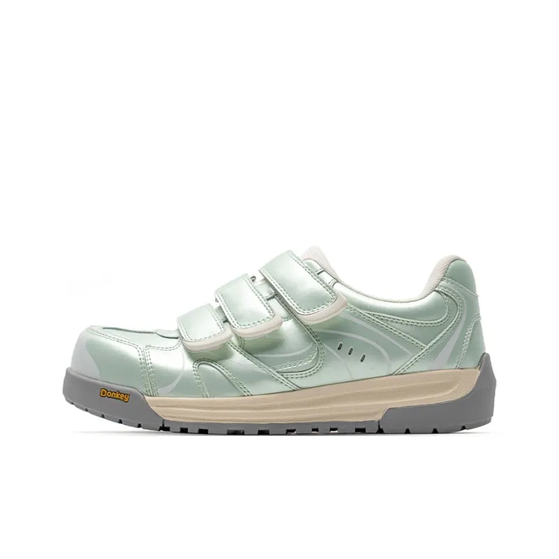 Mule Donkey Non-slip Support Low-Top Skateboard Shoes Unisex Mint Green Box Included-0
