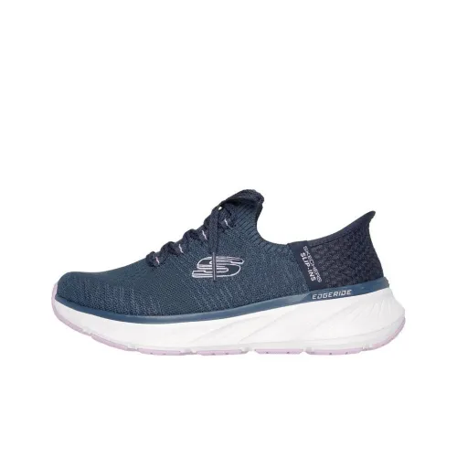 Skechers Slip Ins Slip Resistant Low Top Casual Shoes Women's Blue