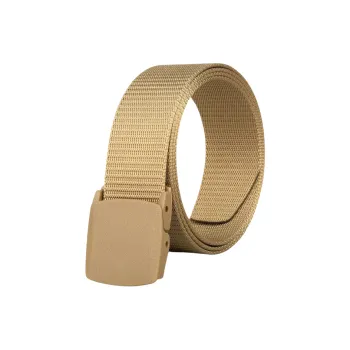 Emperor Penguin Non Metallic Non Magnetic Plastic Cap For Security Screening Canvas Belts Unisex 3.7cm