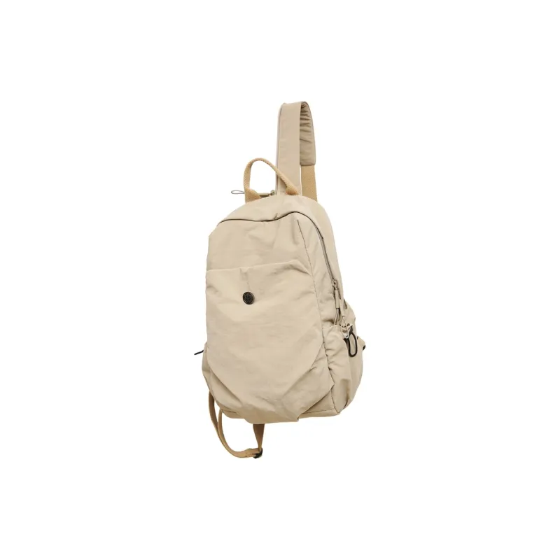 DCLOUD Nylon Fabric Backpack Mini Unisex Khaki/Green/Gray/Black-1