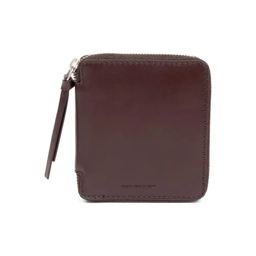 DRIES VAN NOTEN Square Zip Leather Wallet