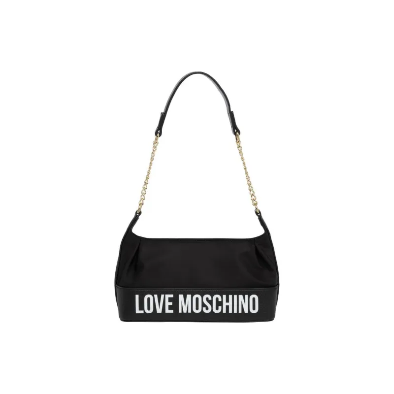 LOVE MOSCHINO Logo Pringed Shoulder Bag-0