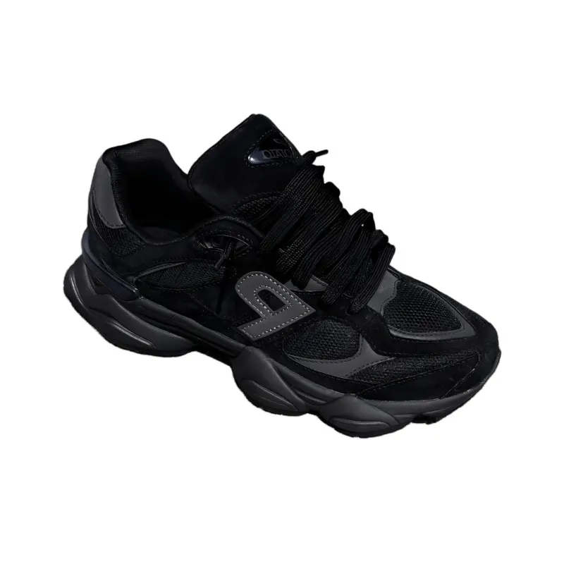 Imran Potato x New Balance NB 9060 Anti Slip Wear Resistant Low Top Casual Running Shoes Unisex Black-1