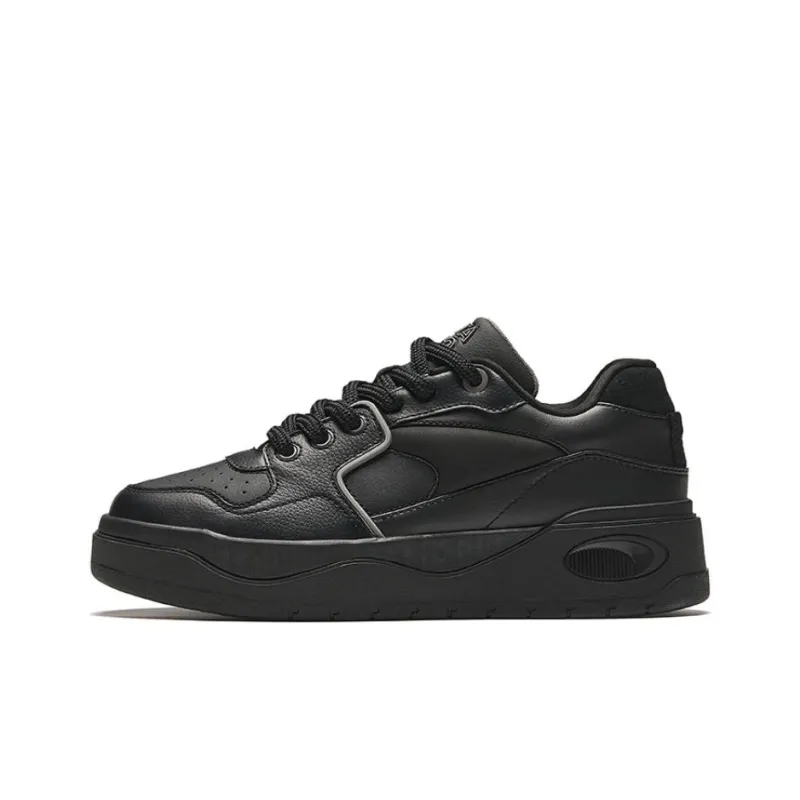 Anta 982EVO Wear Resistant Low Top Skateboard Shoes Men's Black-0