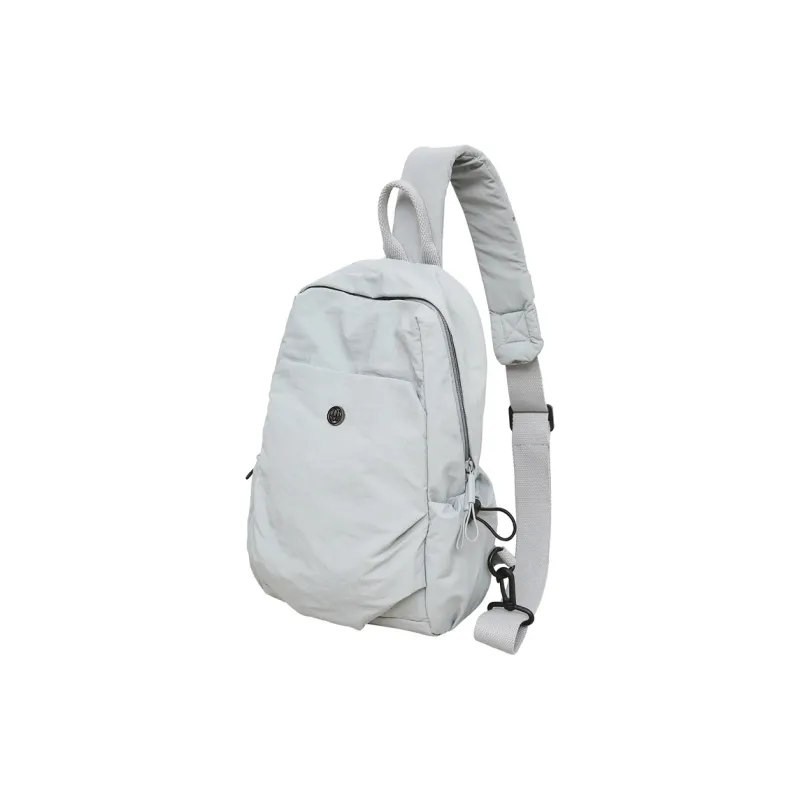 DCLOUD Nylon Fabric Backpack Mini Unisex Khaki/Green/Gray/Black-19