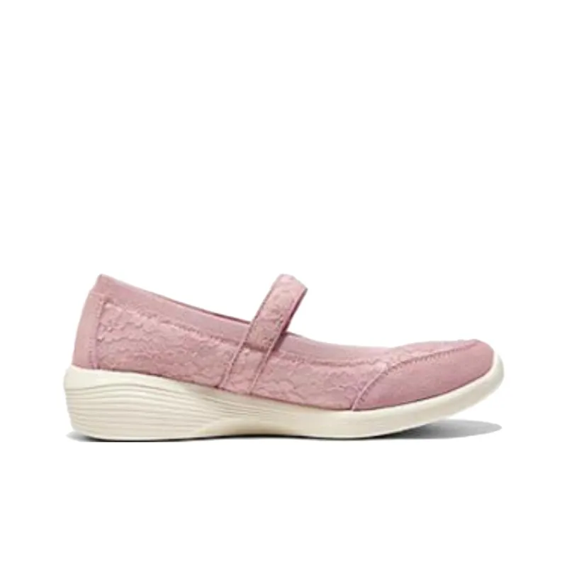 Skechers Modern Comfort Slip Resistant And Breathable Low Top Casual Shoes Women's Rose Red-1