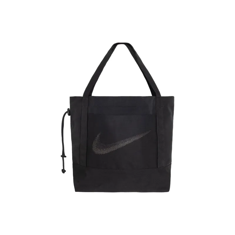 Nike X Stussy Cotton Regular Tote Bag Handbag Unisex Black-2