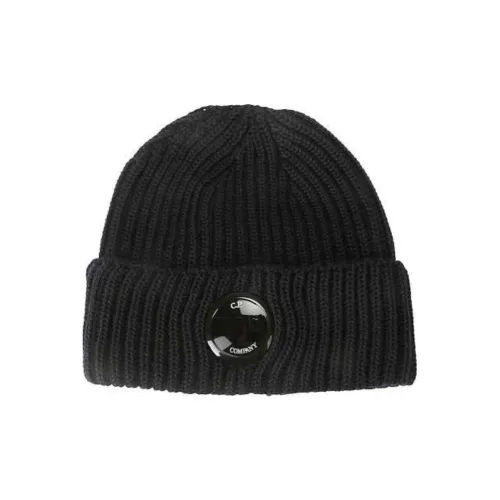 C.P.Company Lens Detailed Turn Up Hem Beanie