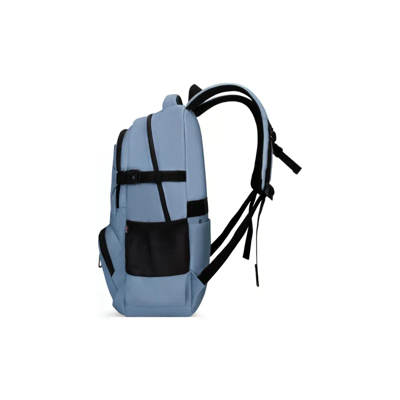 EDISON Water Repellent Oxford Fabric Casual Campus Backpack Handbag Regular Unisex Black/Red/Blue/Ecru-12