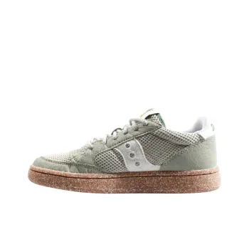 Saucony Jazz Court Anti Slip Wear Resistant Low Top Skateboard Shoes Unisex Green