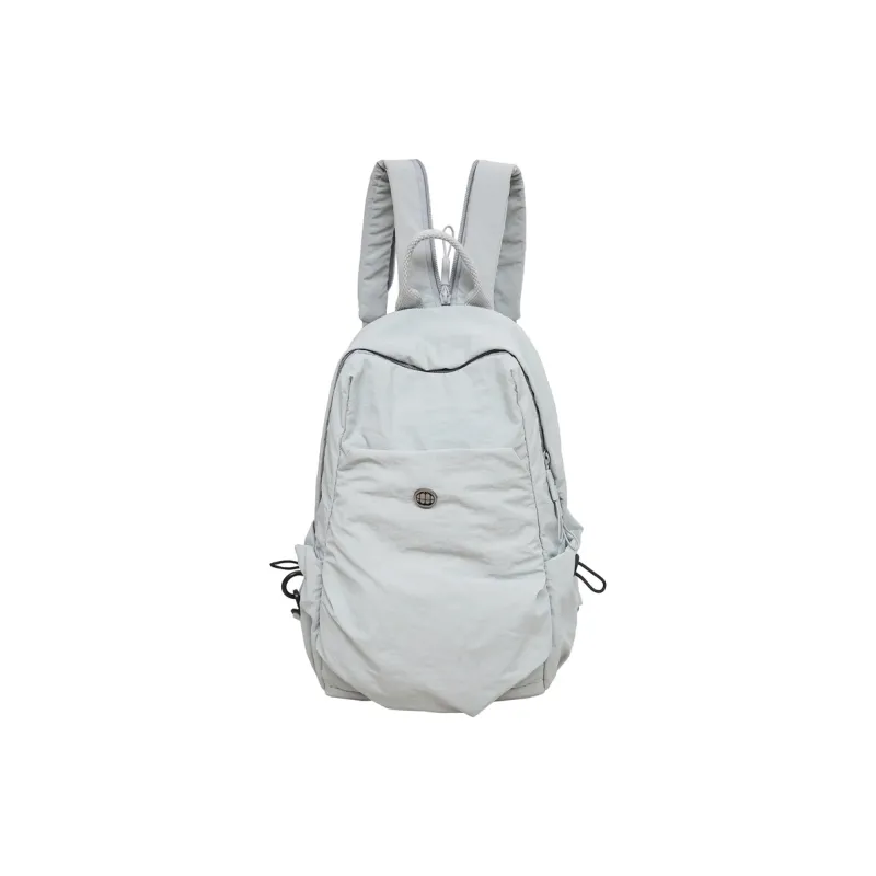 DCLOUD Nylon Fabric Backpack Mini Unisex Khaki/Green/Gray/Black-15