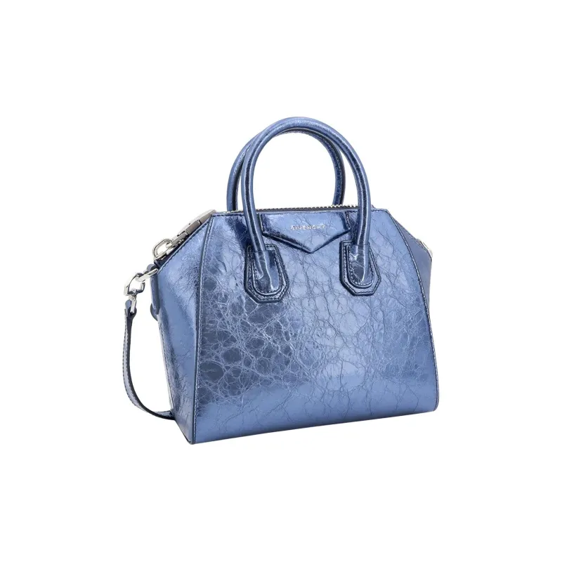 GIVENCHY Antigona Leather Tote Bag Shopping Bag Shoulder Bag Crossbody Bag Handbag Mini Women's Blue-1