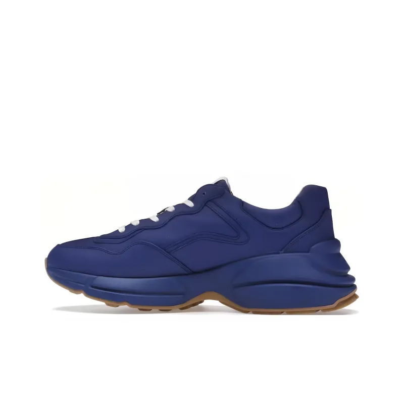 GUCCI Rhyton Leather Sneaker 'NY Yankees'-0