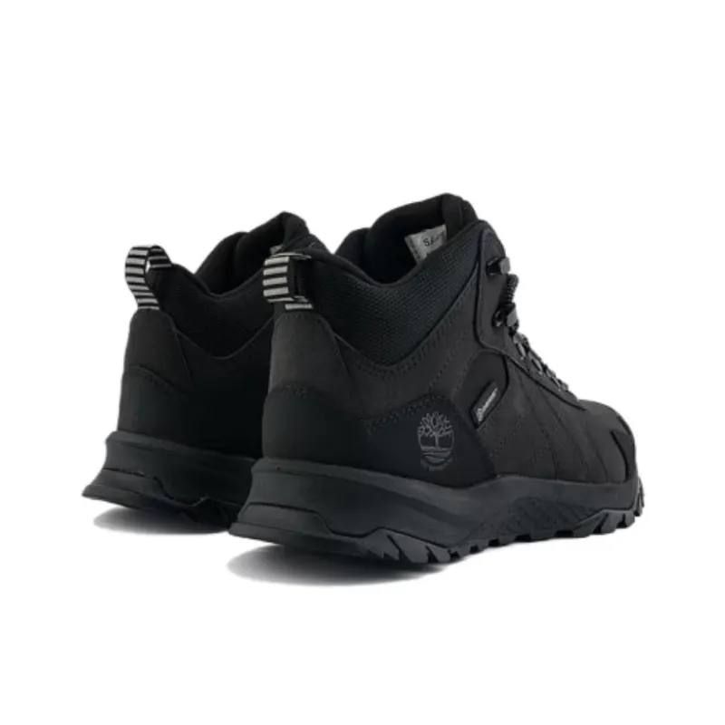 Timberland Greenstride Motion Anti Slip Wear Resistant Mid Top Trekking Shoes Women's Black-3