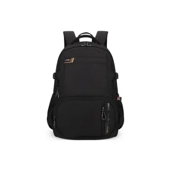 EDISON Water Repellent Oxford Fabric Casual Campus Backpack Handbag Regular Unisex Black/Red/Blue/Ecru
