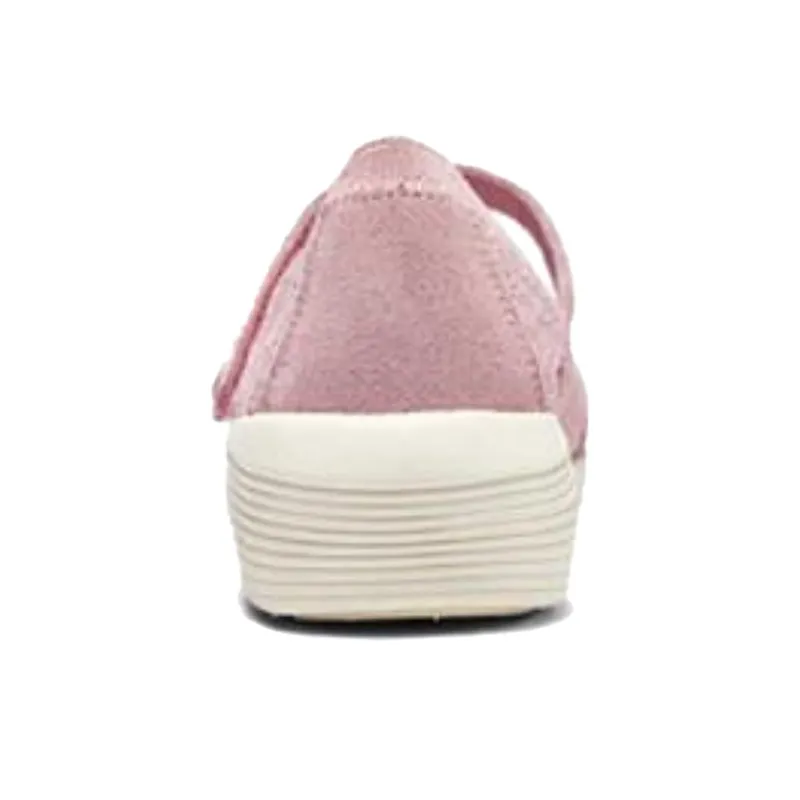 Skechers Modern Comfort Slip Resistant And Breathable Low Top Casual Shoes Women's Rose Red-3