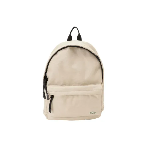 LACOSTE Backpacks Cream Beige