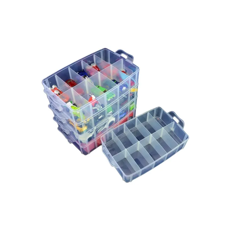 Hot Wheels Large Size Triple-Layer Storage Box Model Accessories-1