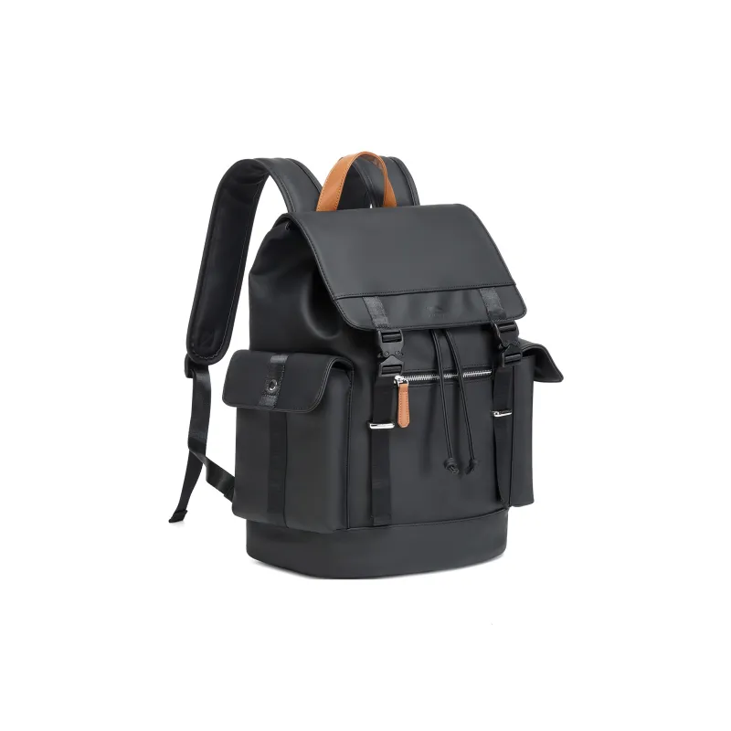 Slazenger PU Backpack Regular Unisex Black-2