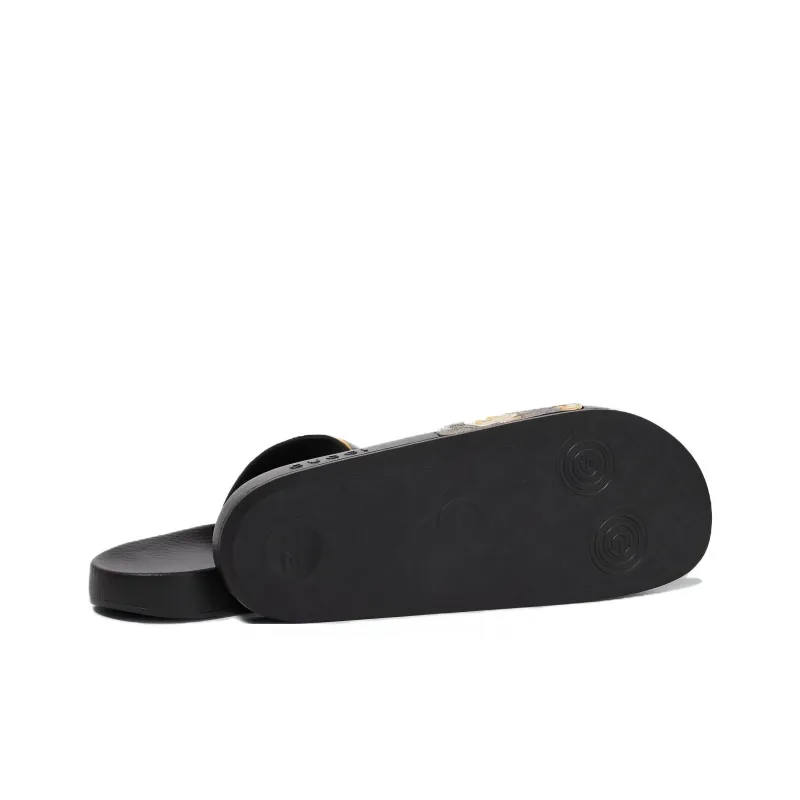 Pika Rar x GUCCI Slide Slippers Men's Black-4